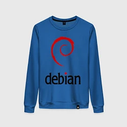 Женский свитшот Debian