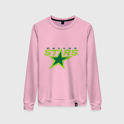 Свитшот хлопковый женский Dallas Stars, цвет: светло-розовый