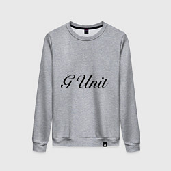 Свитшот хлопковый женский G unit, цвет: меланж