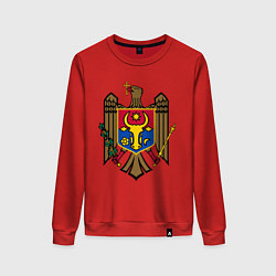 Женский свитшот Молдавия герб