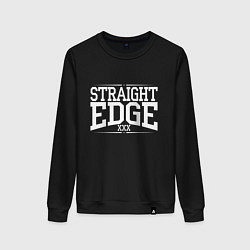 Женский свитшот Straight edge xxx
