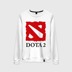 Женский свитшот Dota 2: Logo