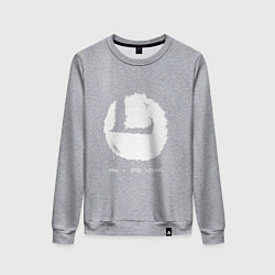 Свитшот хлопковый женский Мы - это Louna, цвет: меланж