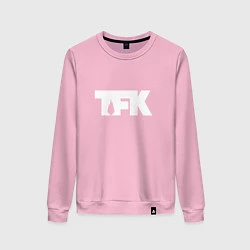 Женский свитшот TFK: White Logo