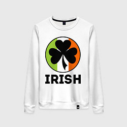 Женский свитшот Irish - цвет флага