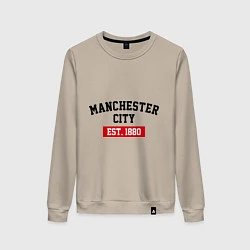 Женский свитшот FC Manchester City Est. 1880