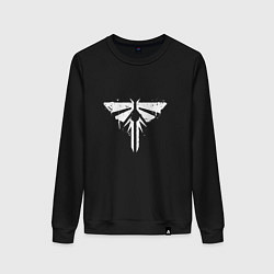 Свитшот хлопковый женский Firefly Graffiti, цвет: черный