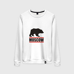 Женский свитшот Moscow Bear