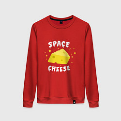 Женский свитшот Space Cheese