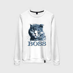 Женский свитшот Boss cat