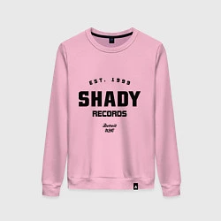 Свитшот хлопковый женский Shady records, цвет: светло-розовый
