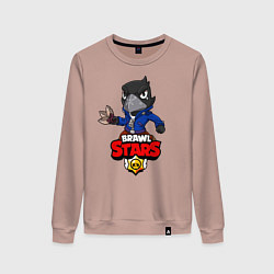 Женский свитшот BRAWL STARS CROW