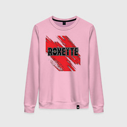 Свитшот хлопковый женский Roxette, цвет: светло-розовый