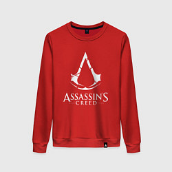 Свитшот хлопковый женский Assassin’s Creed, цвет: красный