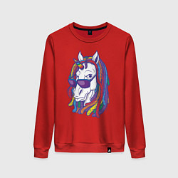 Женский свитшот Rasta Unicorn