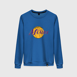 Свитшот хлопковый женский Lakers - Black Mamba, цвет: синий