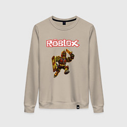 Свитшот хлопковый женский ROBLOX, цвет: миндальный