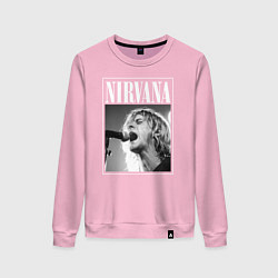 Женский свитшот NIRVANA