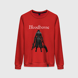 Свитшот хлопковый женский Bloodborne, цвет: красный