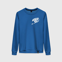 Свитшот хлопковый женский FAIRY TAIL, цвет: синий