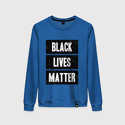 Женский свитшот Black lives matter Z