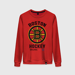 Свитшот хлопковый женский BOSTON BRUINS NHL, цвет: красный