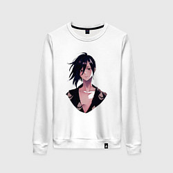 Свитшот хлопковый женский HyakkimaruХяккимару, цвет: белый