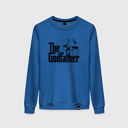 Свитшот хлопковый женский The Godfather, цвет: синий