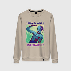 Женский свитшот ASTROWORLD TRAVIS SCOTT Z