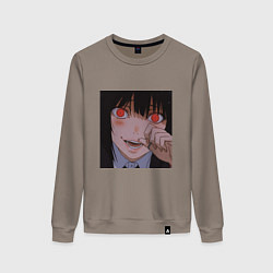 Свитшот хлопковый женский Ты как Юмэко, цвет: утренний латте