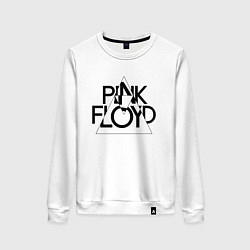 Женский свитшот PINK FLOYD LOGO ПИНК ФЛОЙД