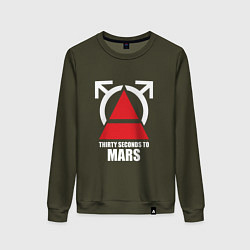 Женский свитшот 30 Seconds To Mars Logo