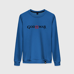 Женский свитшот GOD OF WAR LOGO BLACK RED