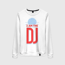 Женский свитшот I am the DJ