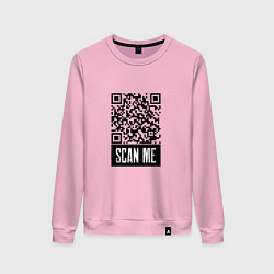 Женский свитшот QR Scan