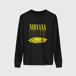 Женский свитшот Nirvana Логотип Нирвана