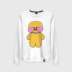 Женский свитшот Lalafanfan веселый желтый