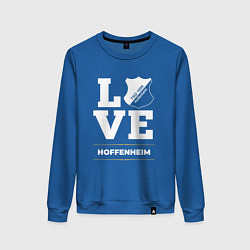 Свитшот хлопковый женский Hoffenheim Love Classic, цвет: синий