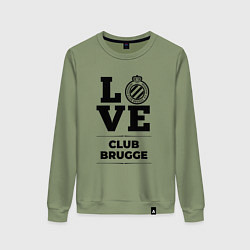 Женский свитшот Club Brugge Love Классика