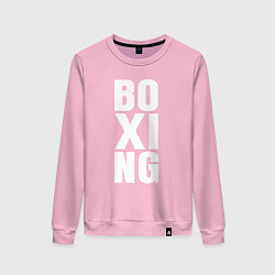 Женский свитшот Boxing classic