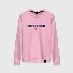 Свитшот хлопковый женский Tottenham FC Classic, цвет: светло-розовый