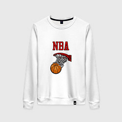 Женский свитшот Basketball - NBA logo