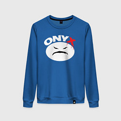 Женский свитшот Onyx logo white