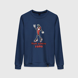 Женский свитшот Hot since 1989