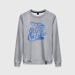 Свитшот хлопковый женский The Blues Chelsea, цвет: меланж