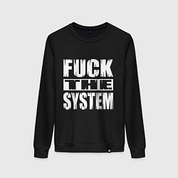 Женский свитшот SoD - f**k the system