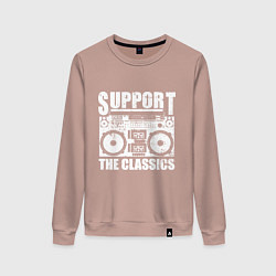 Женский свитшот Support the classic