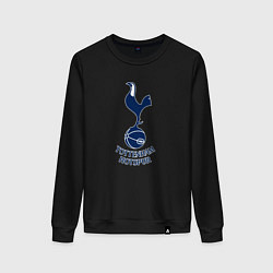 Свитшот хлопковый женский Tottenham Hotspur fc sport, цвет: черный