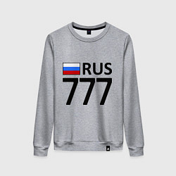 Свитшот хлопковый женский RUS 777, цвет: меланж