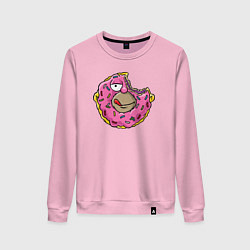 Женский свитшот Homer donut